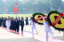 Tin tức trong ngày - Lãnh đạo Đảng, Nhà nước viếng Chủ tịch Hồ Chí Minh nhân dịp Quốc khánh