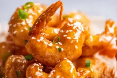 Tôm chiên giòn sốt mật ong ngon hoàn hảo cho mâm cơm ngày lễ