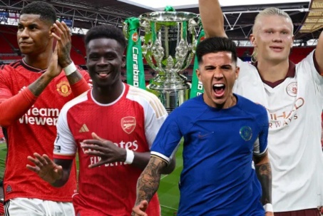 Vòng 3 League Cup: Man City đại chiến Newcastle, MU - Chelsea - Arsenal gặp khó
