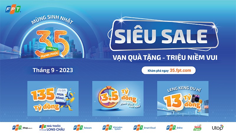 Siêu Sale - Vạn quà tặng, triệu niềm vui tại FPT - 1