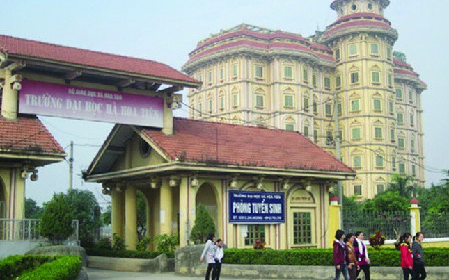 Đại học Hà Hoa Tiên một trong những đơn vị bị cơ quan Thuế “bêu tên” vì nợ thuế.