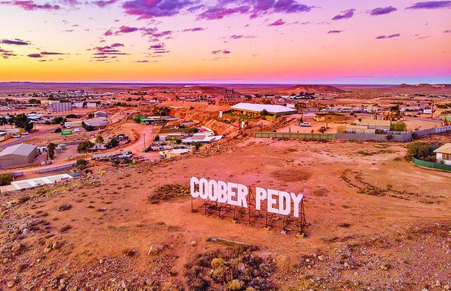 Thị trấn Coober Pedy.