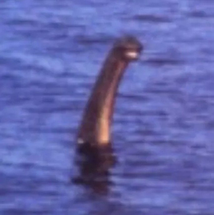 Ảnh một nhà ngoại cảm chụp năm 1977. Ảnh: Loch Ness