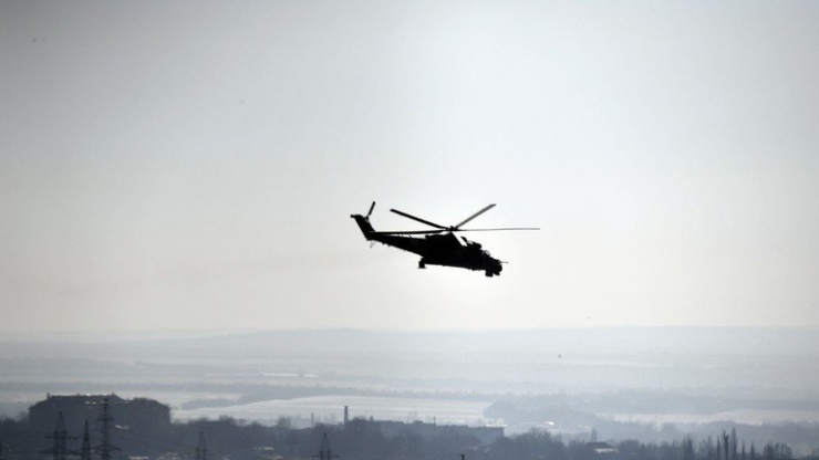 Một máy bay trực thăng quân sự Mi-24. Ảnh: SPUTNIK