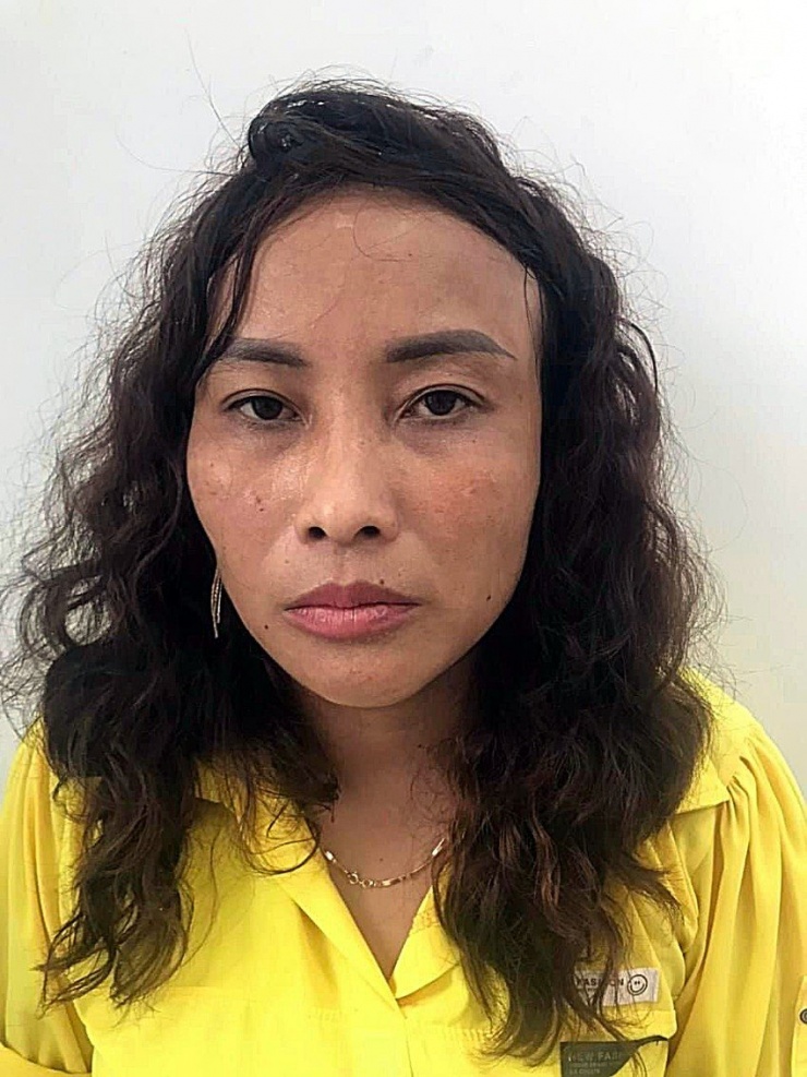 Võ Thị Thảo đã đến cơ quan Công an đầu thú. Ảnh PP.
