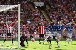 Video bóng đá Sheffield United - Everton: Đại tiệc 4 bàn, xuất thần Pickford (Ngoại hạng Anh)