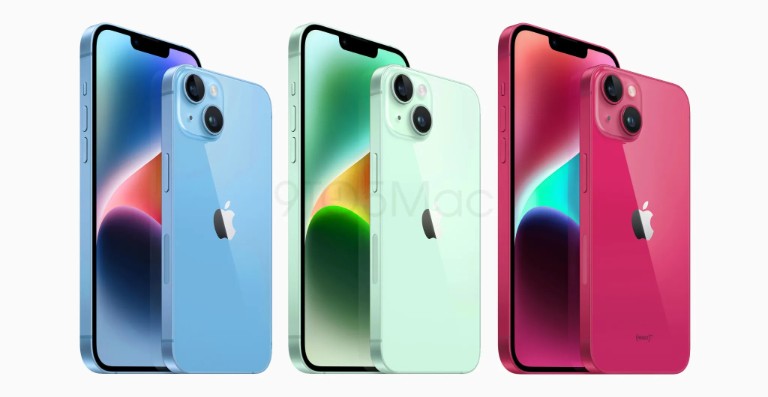 3 màu dự kiến của iPhone 15.