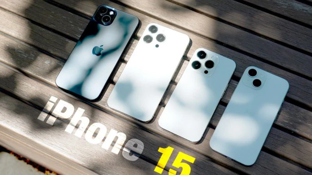 Ảnh concept bộ tứ iPhone 15.