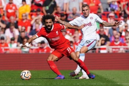 Video bóng đá Liverpool - Aston Villa: Siêu phẩm mở điểm, vùi dập 3 bàn (Ngoại hạng Anh)