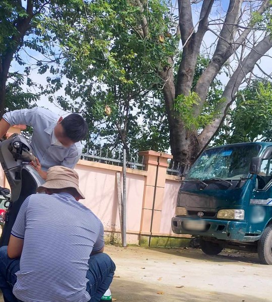 Công an đã làm việc với tài xế xe tải