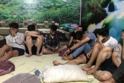 Pháp luật - Phát hiện 19 thanh niên sử dụng ma túy trái phép trong nhà nghỉ