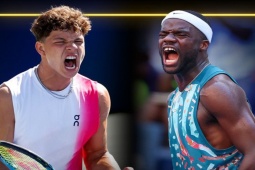 Thể thao - Trực tiếp US Open ngày 7: Tiafoe vào tứ kết, "Tiểu Serena" hạ Wozniacki