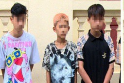 Nhóm “cướp nhí” tấn công cô gái lúc nửa đêm