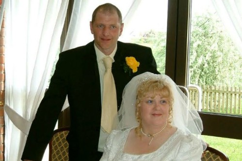 Andrew và vợ Tracy.