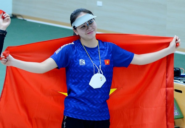 Trịnh Thu Vinh đã giành vé dự Olympic Tokyo