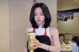 Làm đẹp - Sắc vóc đời thực của "nữ nhân viên quán bia" hút 600 nghìn người Hàn Quốc yêu thích