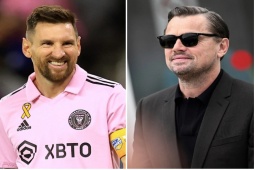 Đàn ông - Những người đàn ông nổi tiếng "phát cuồng" vì Messi đi xem trận đấu của anh