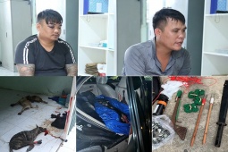 Pháp luật - "Cẩu tặc" rải đinh ra đường chặn công an