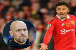 Bóng đá - Ten Hag thất vọng vì Sancho tỏ thái độ, sao MU khó chịu với "cục tạ" 73 triệu bảng