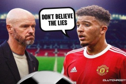 Bóng đá - HLV Ten Hag gặp riêng Sancho sau nghi vấn "bật thầy", thực hư SAO MU bị chèn ép