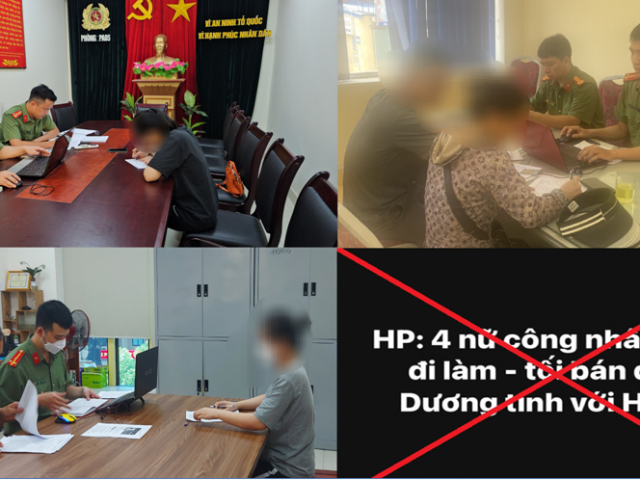 Tin tức trong ngày - Triệu tập các cá nhân "đổ tội" cho 4 nữ công nhân "đi bán dâm, nhiễm HIV"