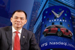 Cổ phiếu biến động, hãng xe VinFast của tỷ phú Phạm Nhật Vượng đứng vị trí thứ 8 thế giới