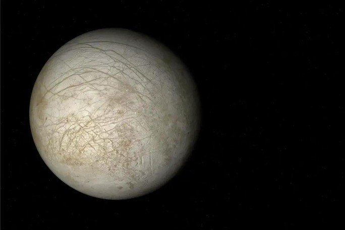Mặt trăng Sao Mộc Europa - Ảnh: NASA