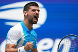 Thể thao - Djokovic xóa kỷ lục của Federer ở US Open, Fritz "bất lực toàn tập"