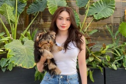 Làm đẹp - Mỹ nhân công khai tỏ tình Quang Linh Vlog, ngoài đời được khen là "đệ nhất hot girl Lào"