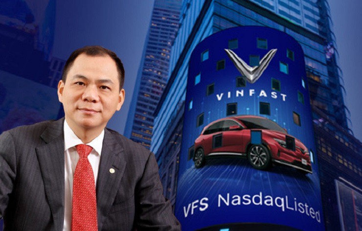 Hãng xe VinFast của tỷ phú Phạm Nhật Vượng vẫn đứng trong Top đầu những doanh nghiệp ô tô có giá trị vốn hóa lớn nhất thế giới