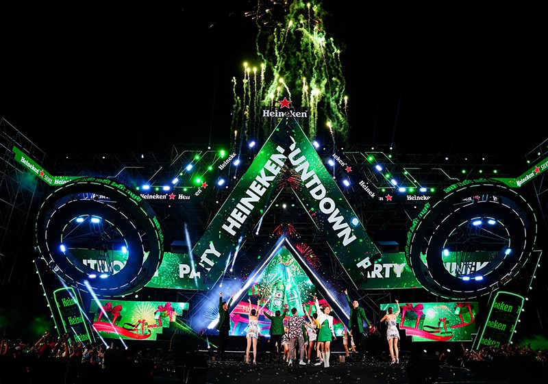 Kể từ lần đầu tiên xuất hiện tại Việt Nam vào năm 2008, tính đến nay, Heineken Countdown - sự kiện đếm ngược chào năm mới của Heineken đã ghi đậm dấu ấn trong tâm trí khán giả cả nước như một phần không thể thiếu trong thời khắc chuyển giao từ năm cũ sang năm mới.