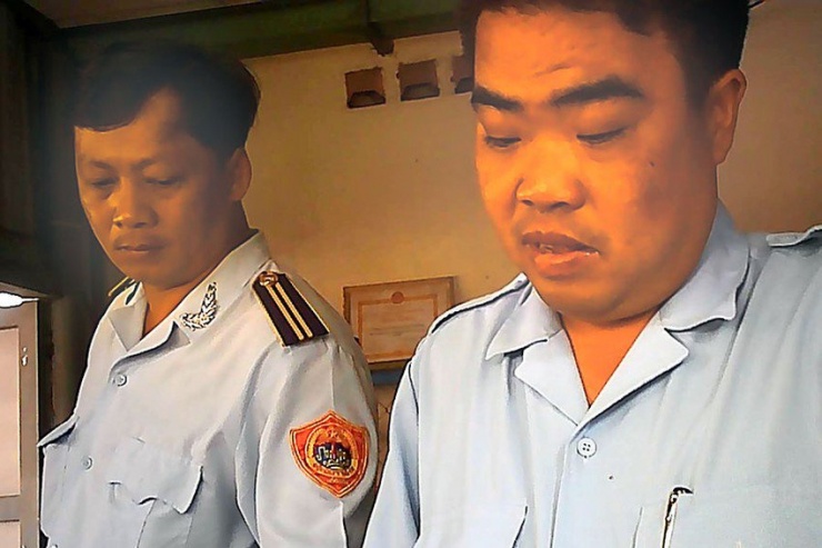 Ngày 28-8, ông Phan Ngọc Sơn làm việc với người vi phạm.
