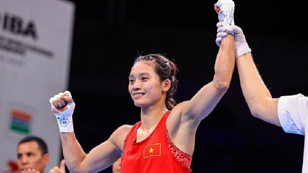 Võ sĩ Nguyễn Thị Tâm đã sẵn sàng thi đấu tại ASIAD 19.