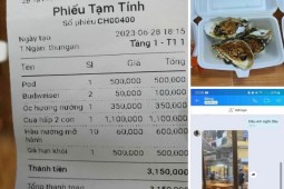 Chàng trai sốc với hóa đơn hơn 3 triệu, bạn gái “lặn mất tăm” sau bữa ăn