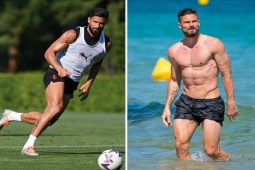 Đàn ông - "Quý ông sân cỏ" Olivier Giroud, body đẹp không kém gì CR7 nhờ không ăn một thứ