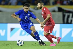 Bóng đá - Video bóng đá Thái Lan - Lebanon: Rượt đuổi 3 bàn, đoạt "vé vàng" kịch tính (King's Cup)