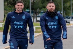 Bóng đá - Messi liên tục "cày" ở Mỹ, HLV Argentina hé lộ khả năng ra sân trận tới