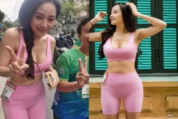 Thời trang - Không còn mặc quần bó sát "phản chủ", Mai Phương Thúy nay diện váy ngắn chạy bộ