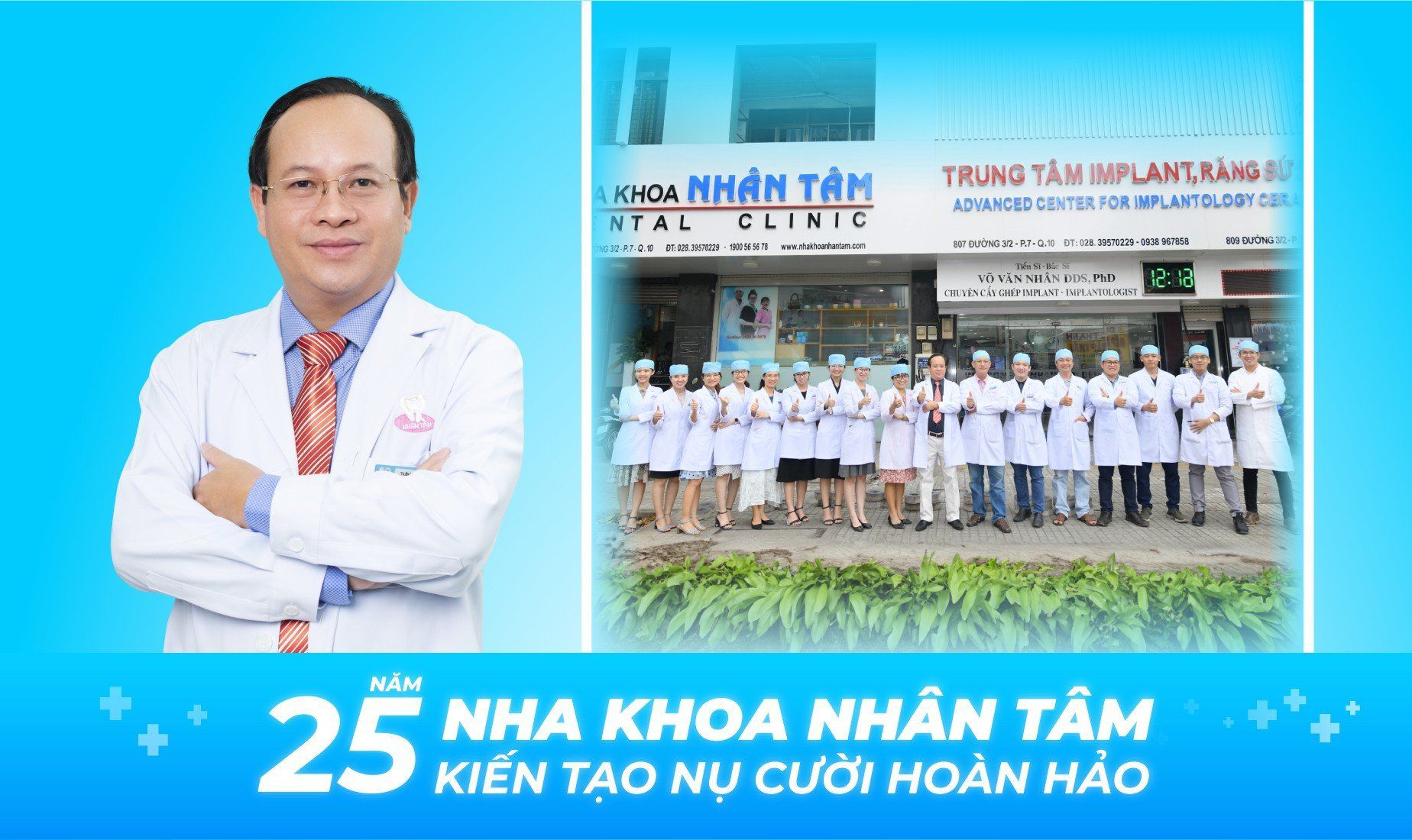 25 năm kiến tạo nụ cười Việt của Nha khoa Nhân Tâm đã để lại nhiều dấu ấn đáng tự hào