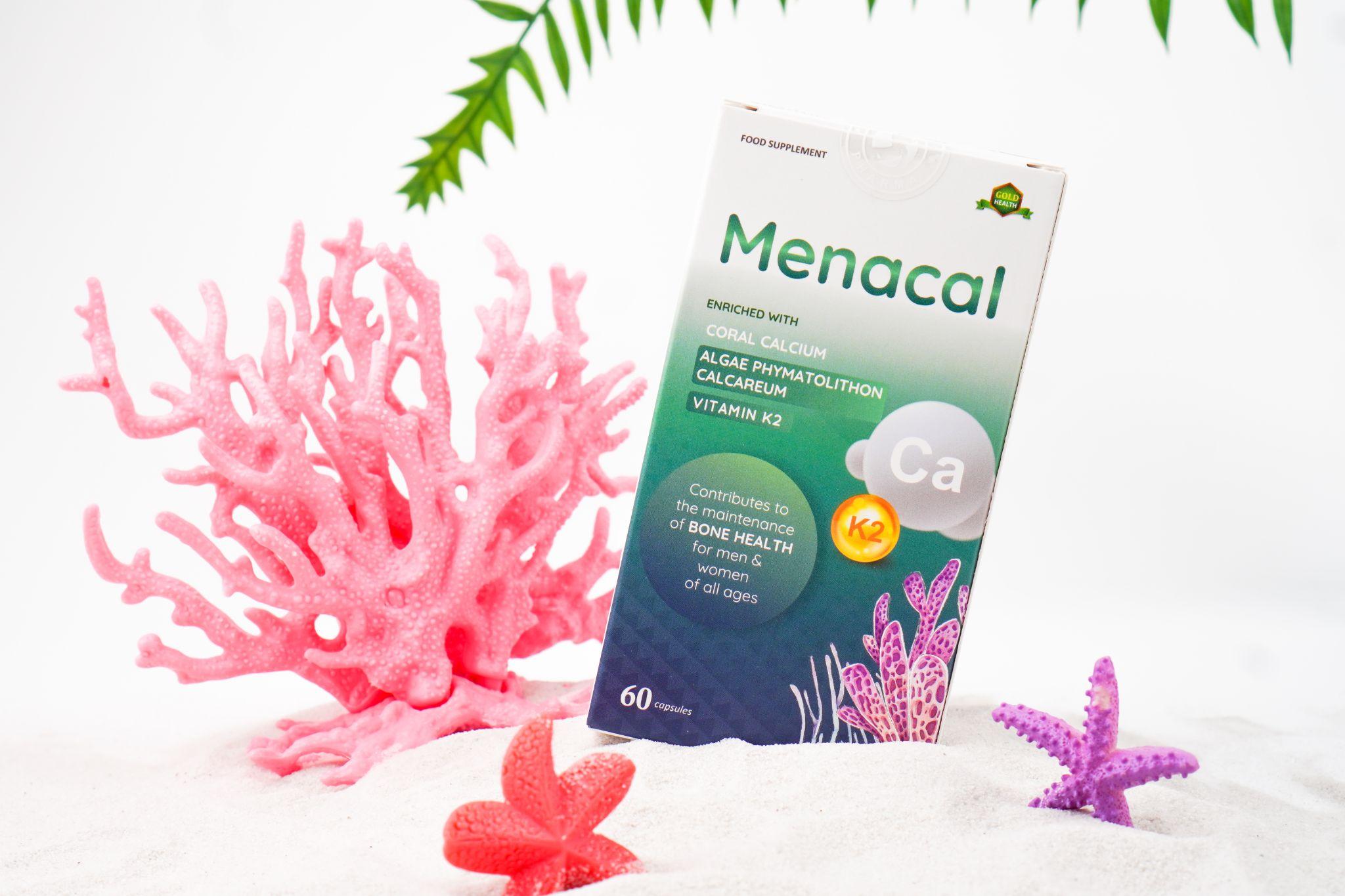 Canxi Aplicaps Menacal hấp thu cao, không lo nóng táo