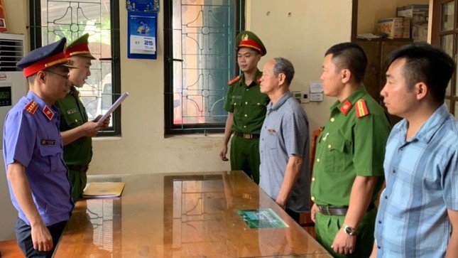 Cơ quan CSĐT Công an tỉnh Hà Nam khởi tố, bắt tạm giam ông Phạm Gia Luật. Ảnh: Công an Hà Nam.