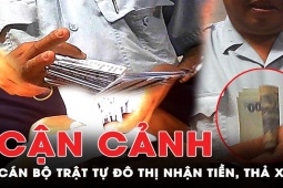 Tin tức trong ngày - Video điều tra: Trật tự đô thị ‘làm luật’ người bán hàng rong - Cận cảnh việc nhận tiền người vi phạm