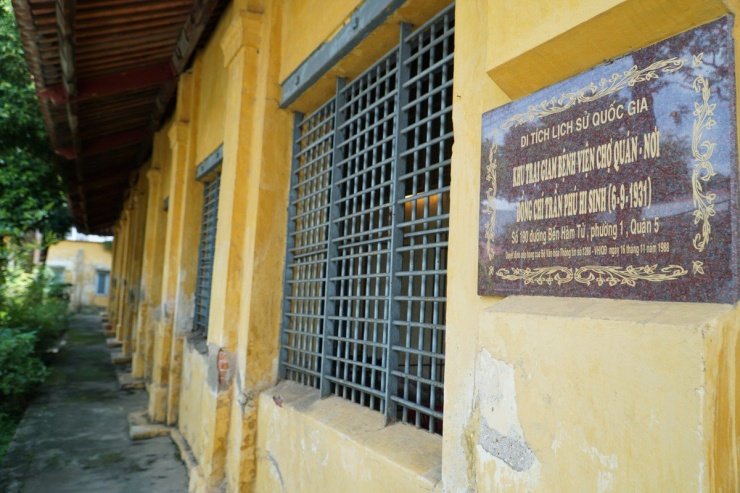 Khu di tích Trại giam bệnh viện Chợ Quán. ẢNH: NHẬT DIỄM