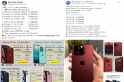 Công nghệ thông tin - "Đặt gạch" sớm iPhone 15 trên Facebook: Coi chừng lừa đảo!