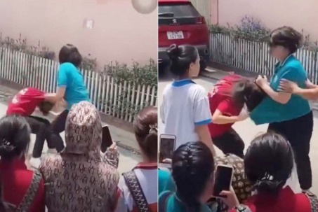 Vụ nữ sinh lớp 9 giật tóc, hành hung: Nhờ học sinh trường khác đến đánh bạn