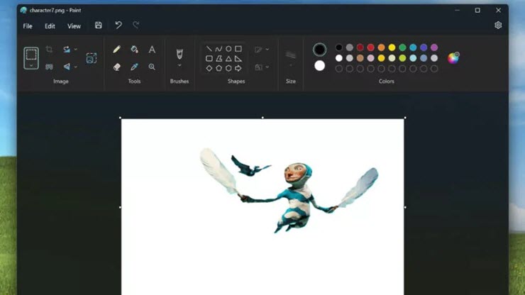 Công cụ tách nền cho Microsoft Paint đã được đưa vào chạy thử nghiệm.