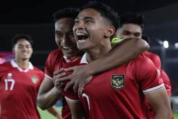 Video bóng đá U23 Indonesia - U23 Đài Loan (TQ): ”Đại hồng thủy” 9 bàn (Vòng loại U23 châu Á)