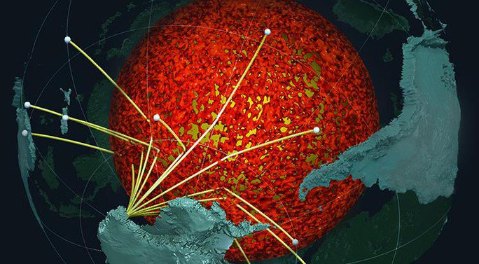 Các cấu trúc bí ẩn sâu bên dưới lòng đất có thể chính là tàn tích của một đại dương cổ đại - Ảnh: ĐẠI HỌC BANG ARIZONA