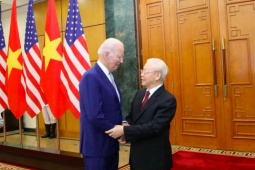 Tin tức trong ngày - Nội dung hội đàm giữa Tổng Bí thư Nguyễn Phú Trọng và Tổng thống Mỹ Joe Biden