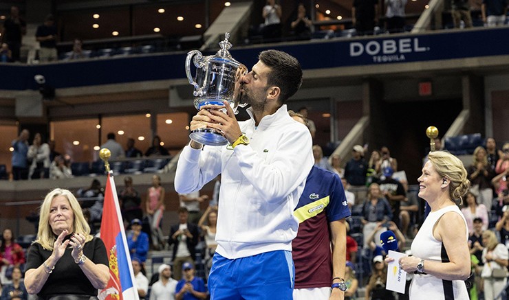 Novak Djokovic cân bằng thành tích 24 Grand Slam (GS) cùng với nữ huyền thoại Margaret Court